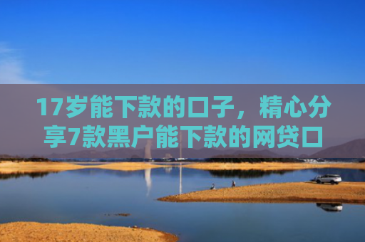 17岁能下款的口子，精心分享7款黑户能下款的网贷口子