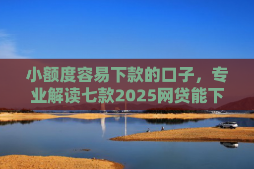 小额度容易下款的口子，专业解读七款2025网贷能下款口子