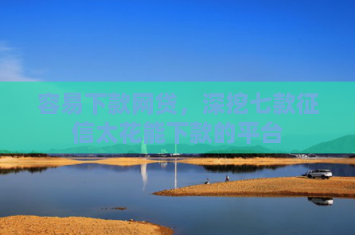 容易下款网贷，深挖七款征信太花能下款的平台
