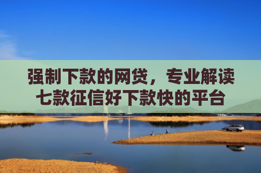 强制下款的网贷，专业解读七款征信好下款快的平台