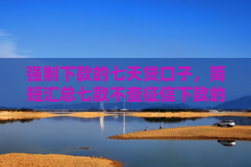 强制下款的七天贷口子，简短汇总七款不查征信下款的借钱平台