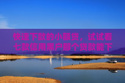 快速下款的小额贷，试试看七款信用黑户那个贷款能下款