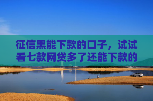 征信黑能下款的口子，试试看七款网贷多了还能下款的口子