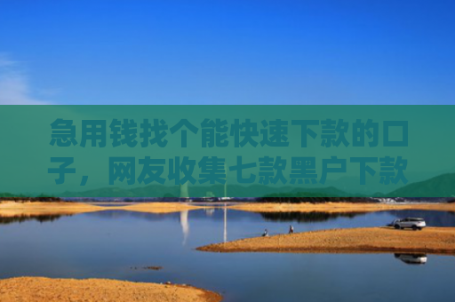 急用钱找个能快速下款的口子，网友收集七款黑户下款最快的网贷口子