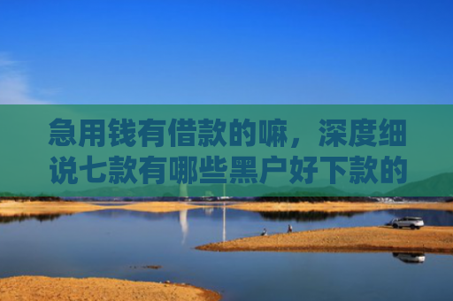 急用钱有借款的嘛，深度细说七款有哪些黑户好下款的网贷