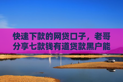 快速下款的网贷口子，老哥分享七款钱有道贷款黑户能下款吗