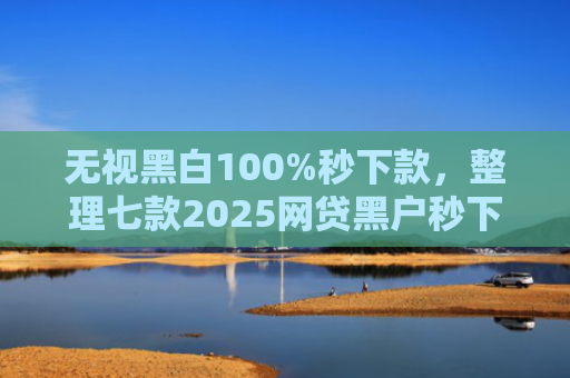 无视黑白100%秒下款，整理七款2025网贷黑户秒下款的口子