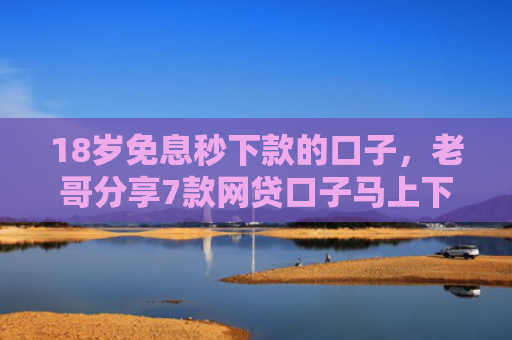 18岁免息秒下款的口子，老哥分享7款网贷口子马上下款的