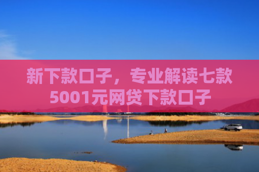 新下款口子，专业解读七款5001元网贷下款口子