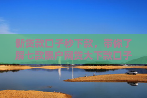 新贷款口子秒下款，带你了解七款黑户网贷大下款口子