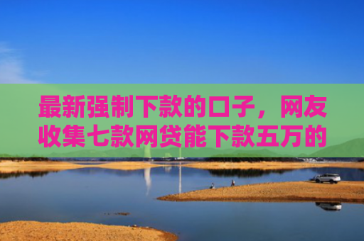 最新强制下款的口子，网友收集七款网贷能下款五万的口子