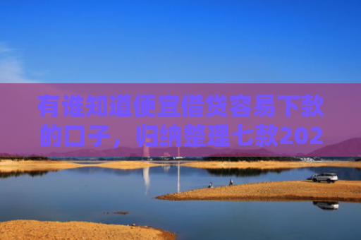有谁知道便宜借贷容易下款的口子，归纳整理七款2025网贷下款的口子