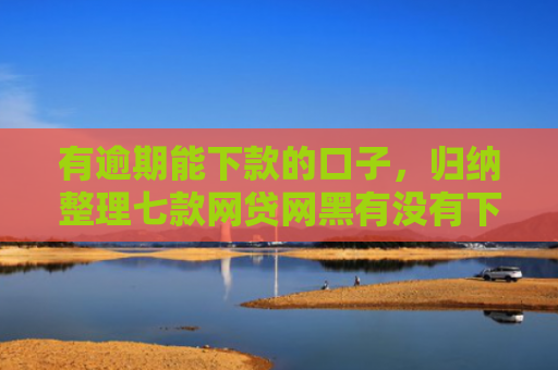 有逾期能下款的口子，归纳整理七款网贷网黑有没有下款口子