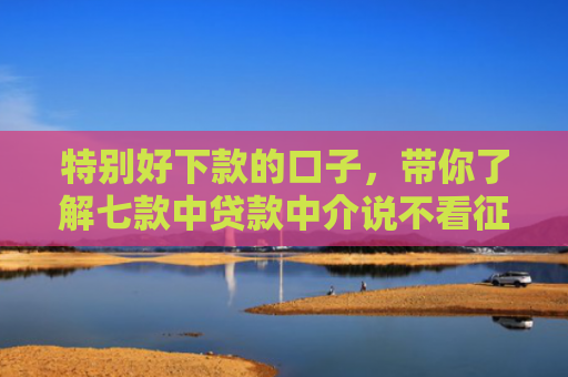 特别好下款的口子，带你了解七款中贷款中介说不看征信直接下款