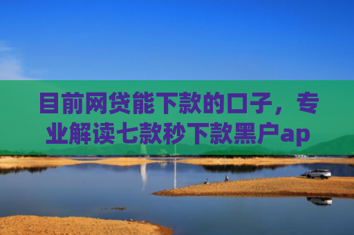 目前网贷能下款的口子，专业解读七款秒下款黑户app6