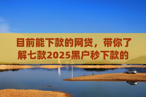 目前能下款的网贷，带你了解七款2025黑户秒下款的app