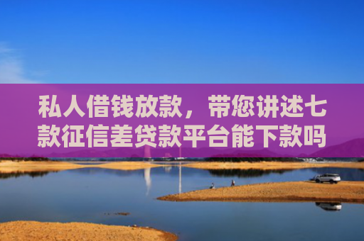 私人借钱放款，带您讲述七款征信差贷款平台能下款吗知乎