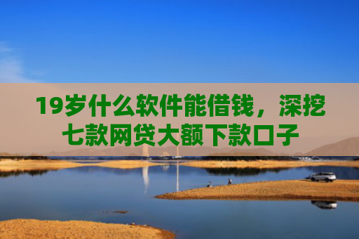 19岁什么软件能借钱，深挖七款网贷大额下款口子