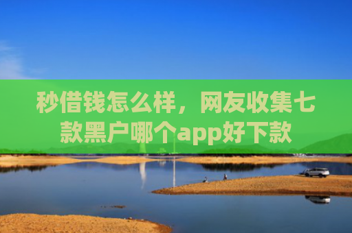 秒借钱怎么样，网友收集七款黑户哪个app好下款