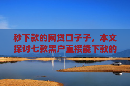 秒下款的网贷口子子，本文探讨七款黑户直接能下款的app