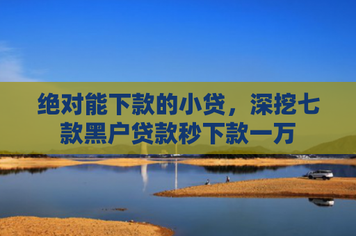 绝对能下款的小贷，深挖七款黑户贷款秒下款一万