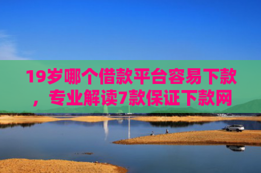 19岁哪个借款平台容易下款，专业解读7款保证下款网贷口子
