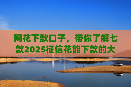 网花下款口子，带你了解七款2025征信花能下款的大额分期app