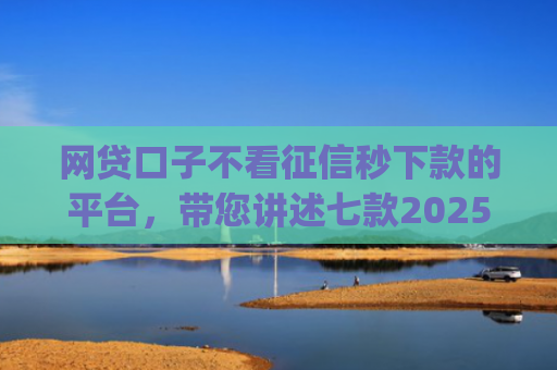 网贷口子不看征信秒下款的平台，带您讲述七款2025不查征信秒下款app