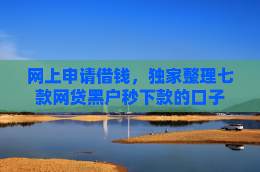 网上申请借钱，独家整理七款网贷黑户秒下款的口子