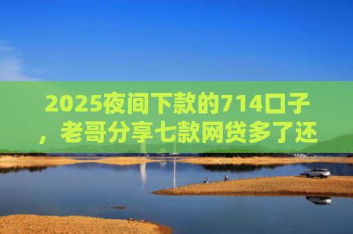 2025夜间下款的714口子，老哥分享七款网贷多了还能下款的口子