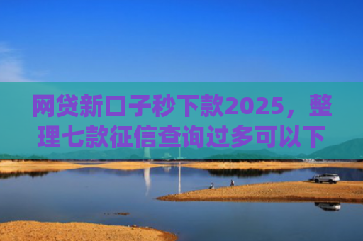 网贷新口子秒下款2025，整理七款征信查询过多可以下款的app