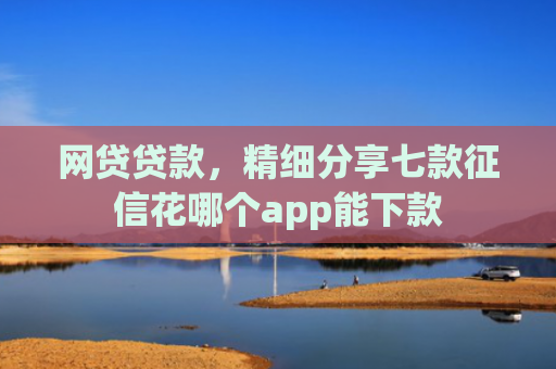 网贷贷款，精细分享七款征信花哪个app能下款