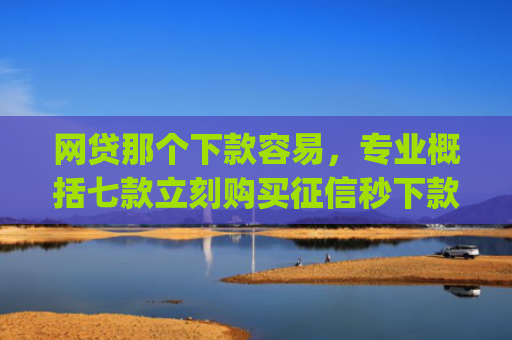 网贷那个下款容易，专业概括七款立刻购买征信秒下款的app