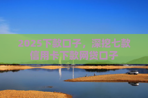 2025下款口子，深挖七款信用卡下款网贷口子
