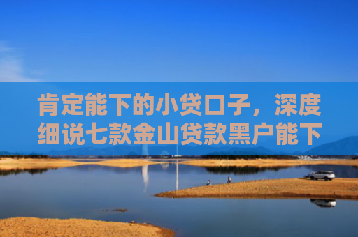 肯定能下的小贷口子，深度细说七款金山贷款黑户能下款吗