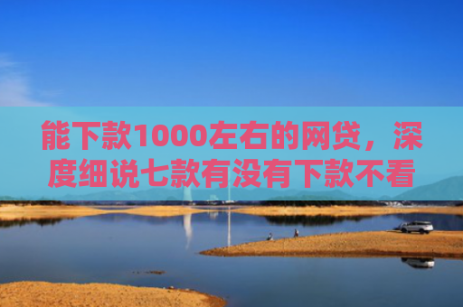 能下款1000左右的网贷，深度细说七款有没有下款不看征信的网贷软件