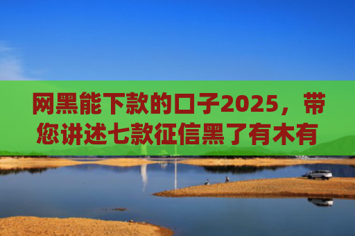 网黑能下款的口子2025，带您讲述七款征信黑了有木有能下款的app