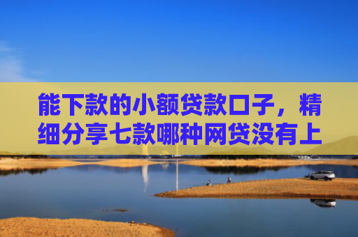 能下款的小额贷款口子，精细分享七款哪种网贷没有上征信的可以下款