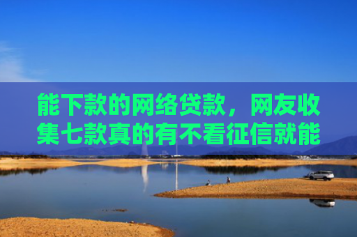能下款的网络贷款，网友收集七款真的有不看征信就能下款的网贷吗