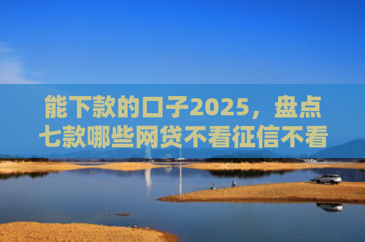 能下款的口子2025，盘点七款哪些网贷不看征信不看负债好下款