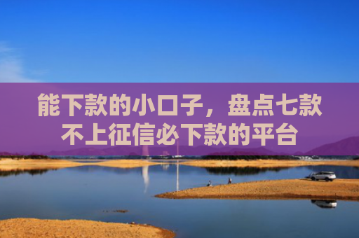 能下款的小口子，盘点七款不上征信必下款的平台