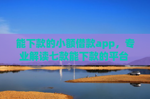 能下款的小额借款app，专业解读七款能下款的平台 征信花了