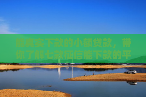 能真实下款的小额贷款，带你了解七款征信能下款的平台