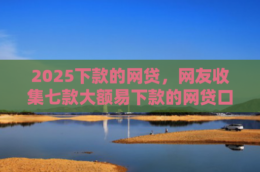 2025下款的网贷，网友收集七款大额易下款的网贷口子