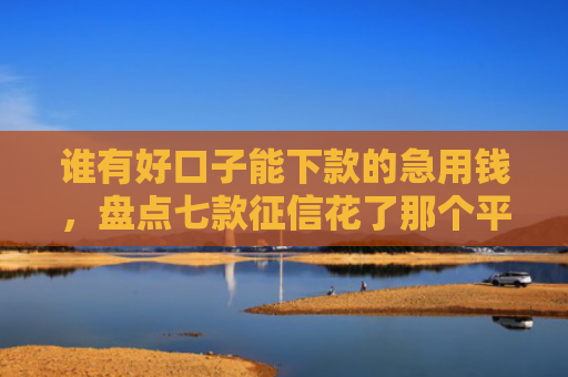 谁有好口子能下款的急用钱，盘点七款征信花了那个平台还可以下款