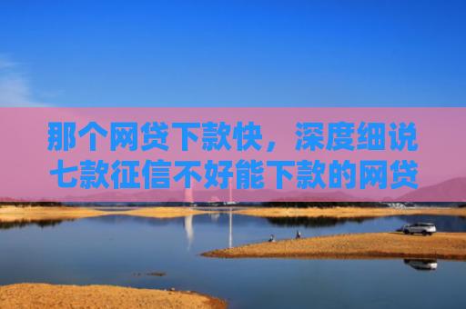 那个网贷下款快，深度细说七款征信不好能下款的网贷6