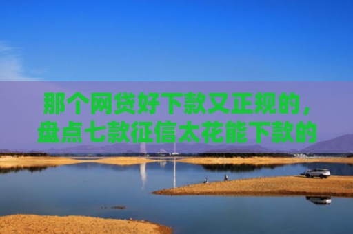 那个网贷好下款又正规的，盘点七款征信太花能下款的网贷