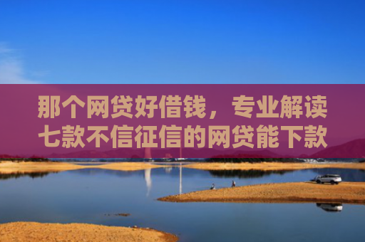 那个网贷好借钱，专业解读七款不信征信的网贷能下款吗