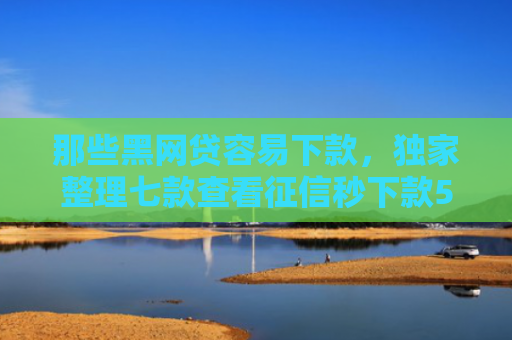 那些黑网贷容易下款，独家整理七款查看征信秒下款5000的网贷