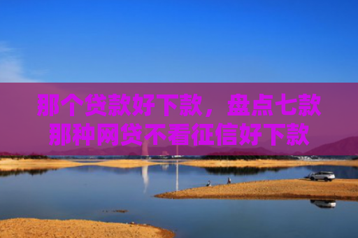 那个贷款好下款，盘点七款那种网贷不看征信好下款